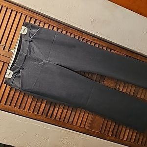 Express editor barely boot gray dress pants